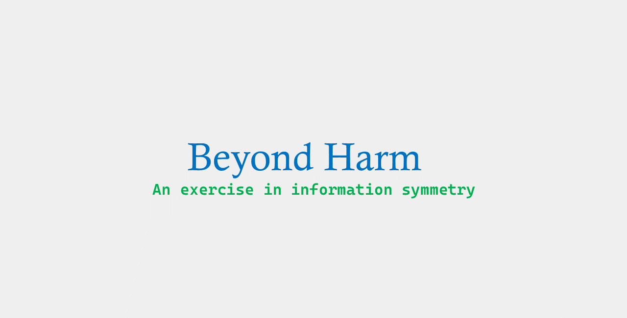 Information Asymmetry, Moral Hazard, Safety-Critical Protections, and You.