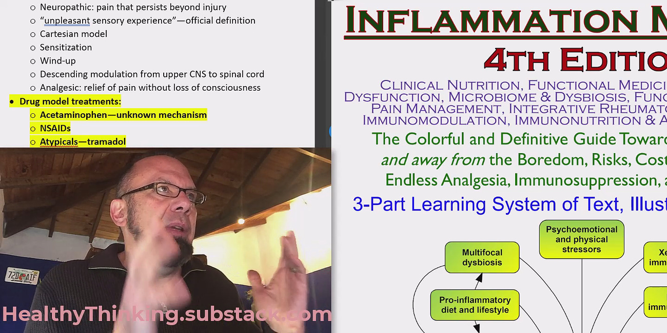 90min VIDEO review "SCIENCE OF PAIN MANAGEMENT" from Harvard Medical School presented in 2018