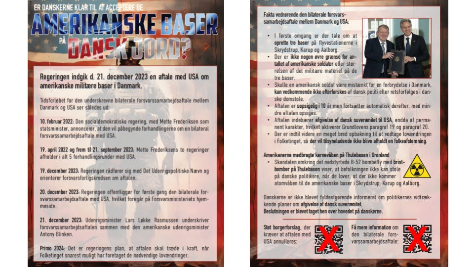 Ny kampagne mod globalisterne: De amerikanske militærbaser i Jylland skal stoppes!