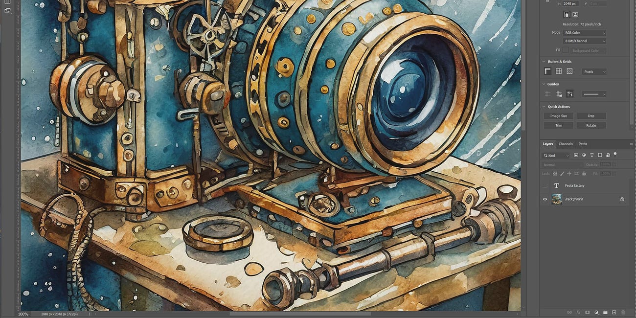 Building a Steampunk Camera brand for Feola Factory