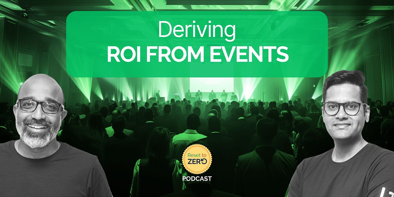 Deriving ROI from events