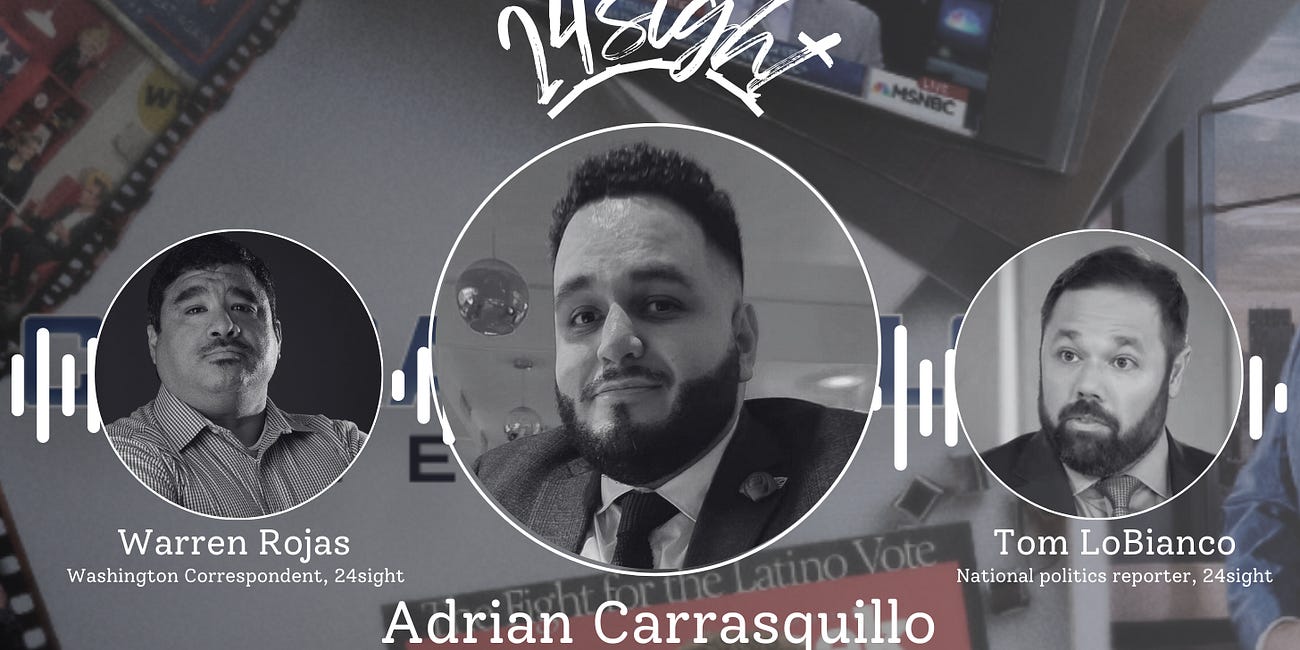 The 24sight Pod - Episode 9: Adrian Carrasquillo on pop-up politicos and RFK Jr.'s cultural play to Latinos