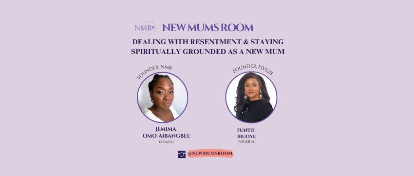 EP 05 - Dealing With Resentment and Staying Spiritually Grounded As A New Mum