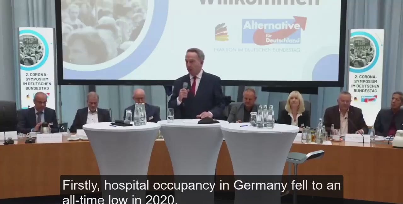 December 2023 - There Was No Pandemic - Presentation by Stefan Homburg in Germany