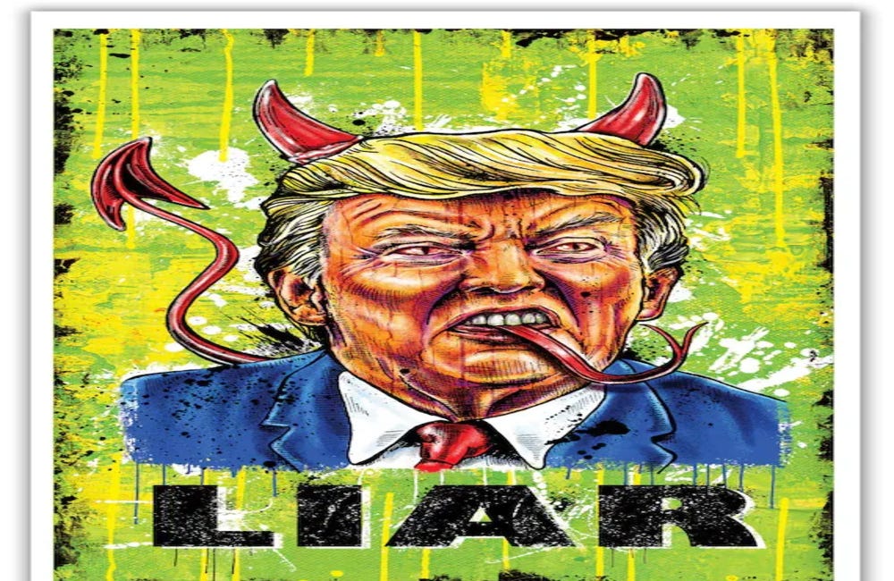 Trump deserves to go to jail! But NOT for the 34 bullshit felony convictions ...