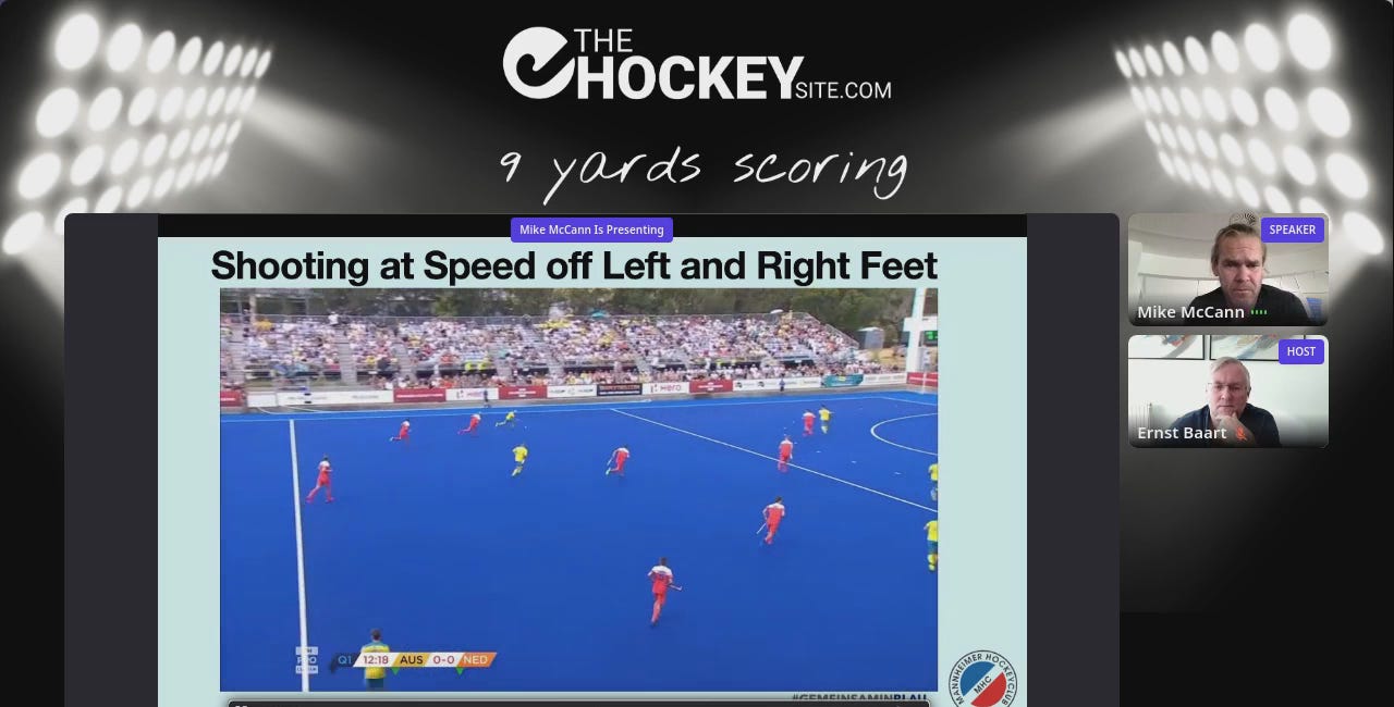 9 yard scoring
