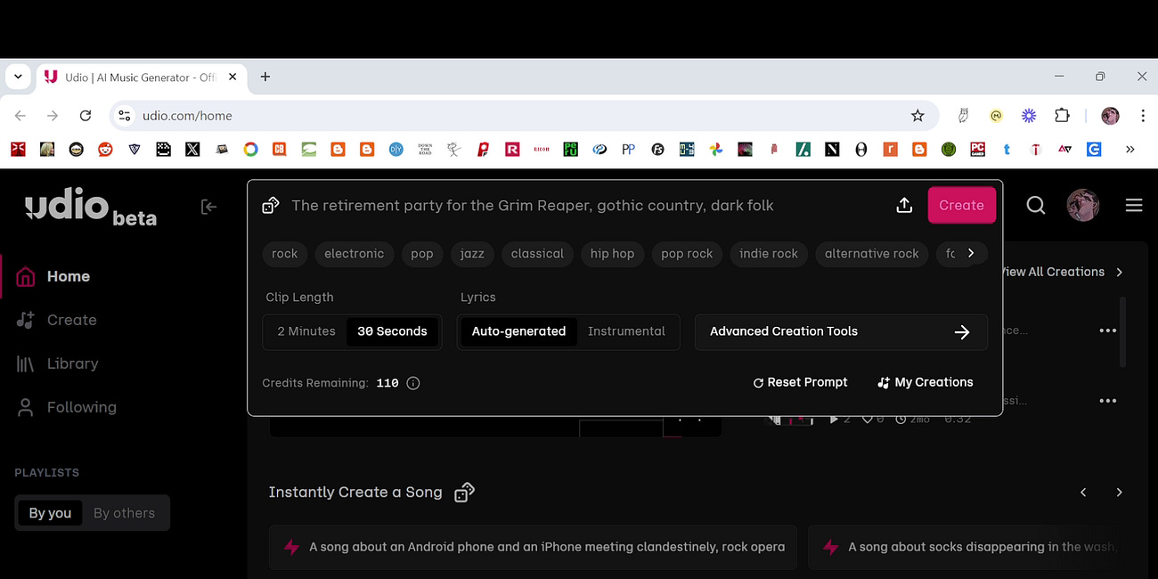 Testing the new Uido Music AI 1.5