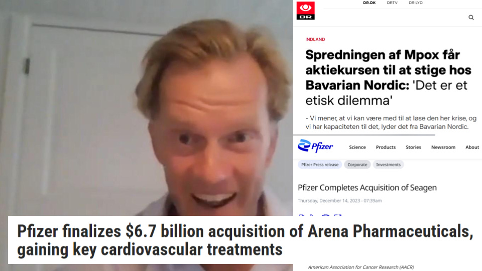 DEL 1: Kaspar og Flemming om Pfizer "Fra mRNA til hjertekar- og turbocancer-medicin"