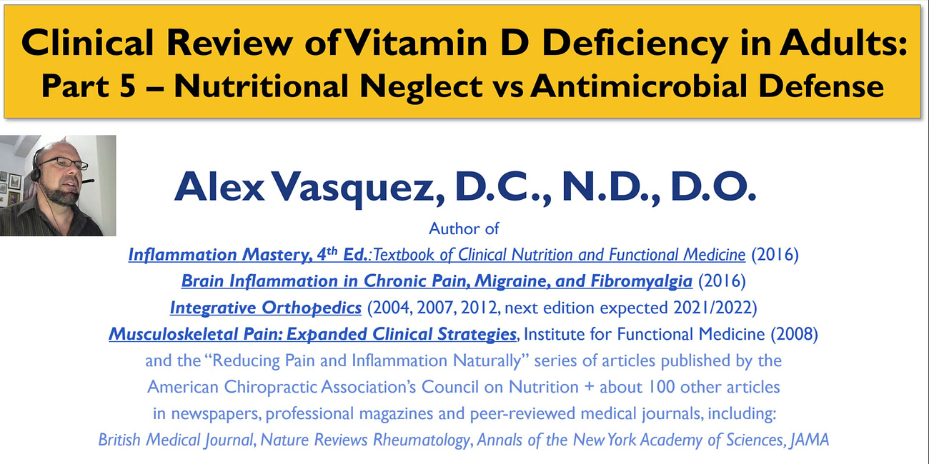 VITAMIN D (Goldmine5) in Antimicrobial Antiviral Defense against Clinically Important Viral Infections