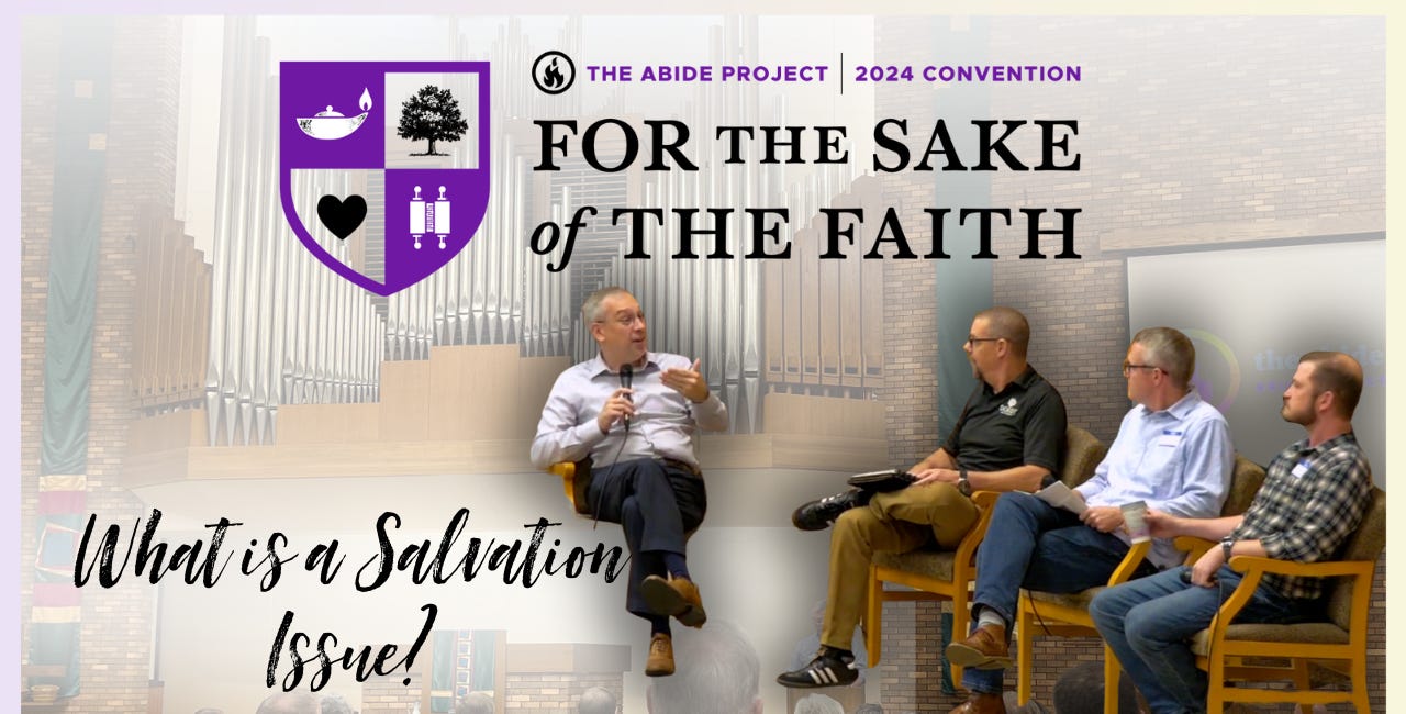 What is a 'Salvation Issue?' | Panel Discussion