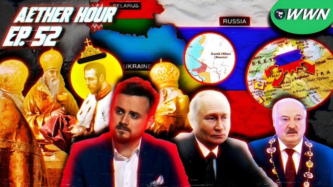 Russia's Role in WWIII, Frontline Updates, Orthodox Prophecies, & MORE w/ Andrey Afanasyev! Aether Hour Ep. 52