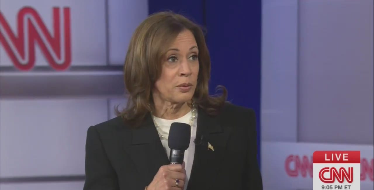 When asked if she believes Trump is a fascist, Kamala replies: "Yes, I do."