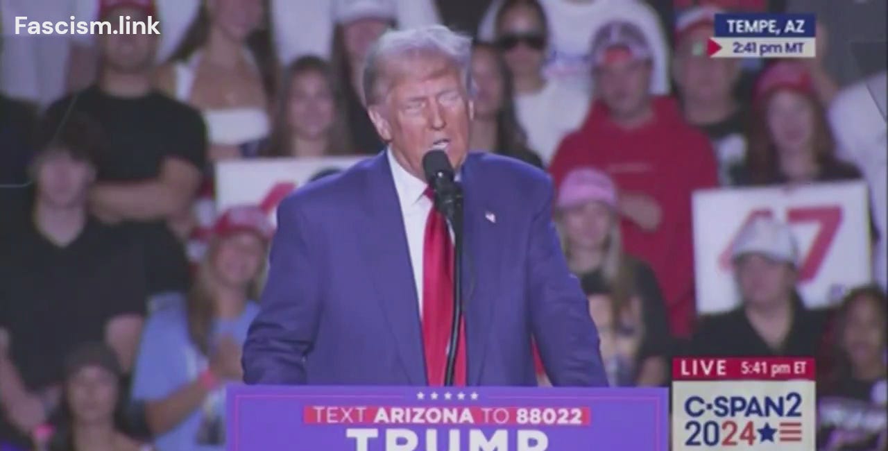 Trump is a Nazi. And if you still support him after watching this 5 minute video, you're a Nazi too.