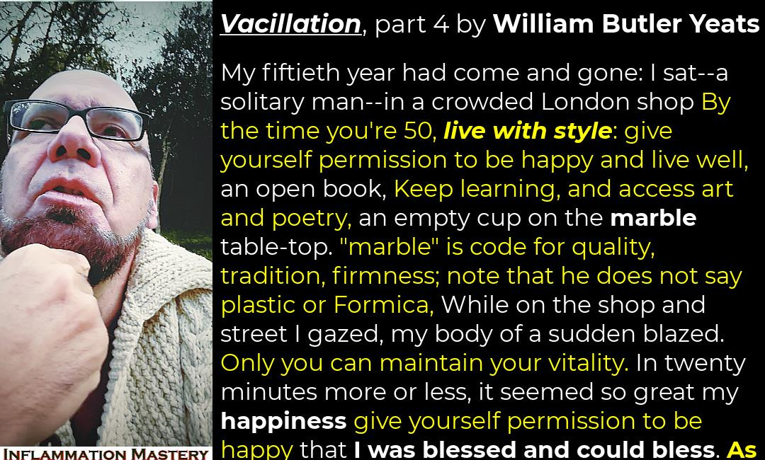 VIDEO: By the time you’ve achieved 50 years of age (1), you should have memorized at least one poem