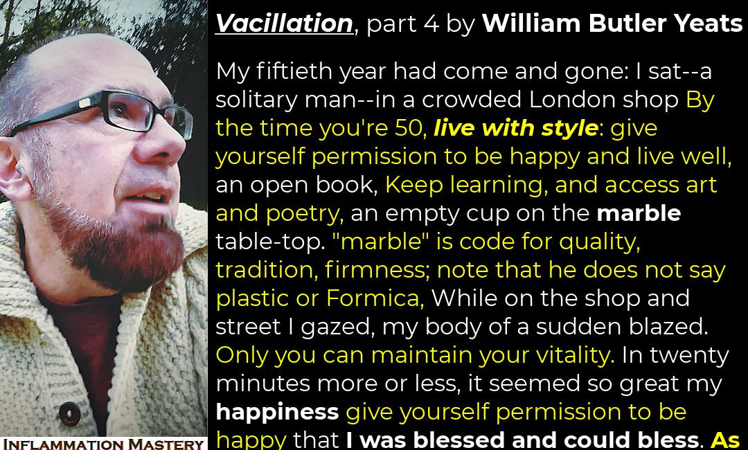 VIDEO: By the time you’ve achieved 50 years of age (1), you should have memorized at least one poem