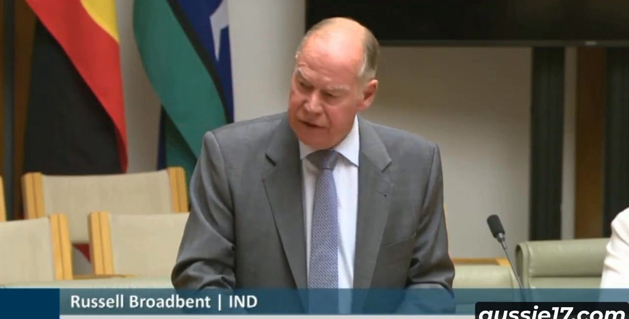 Australian Outrage Mounts as Citizens Seek Answers Following Member of Parliament Russell Broadbent's Stunning DNA Contamination Address