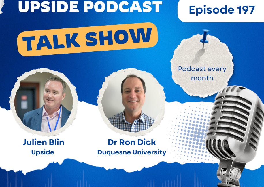 🔥Upside Chat: Dr Ron Dick, Duquesne University, Ex NBA/NCAA Exec on Mike Tyson Vs Jake Paul, the WNBA, the NBA/NFL Season, MLB Free Agency, TNT, Djokovic. 