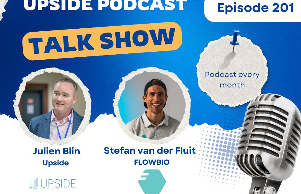 🎙️ Upside Chat with Stefan van der Fluit, CEO of FLOWBIO, a Leading Company that Deletes Dehydration for Athletes