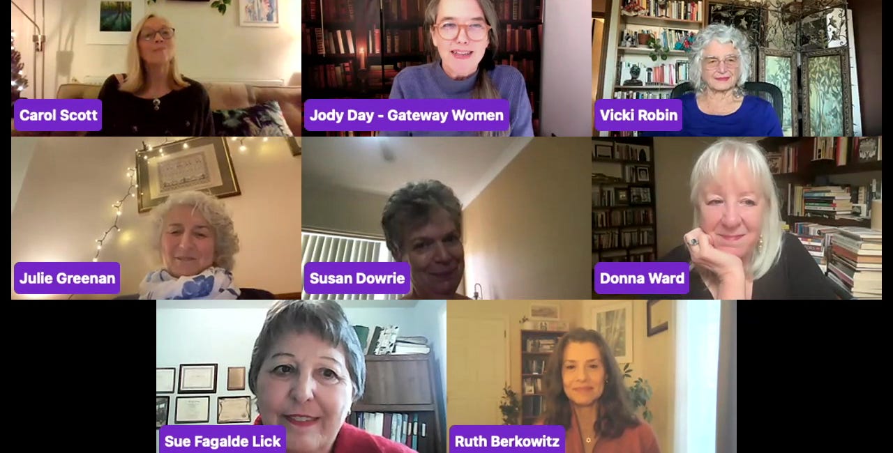 Fireside Wisdom with Solo Elderwomen