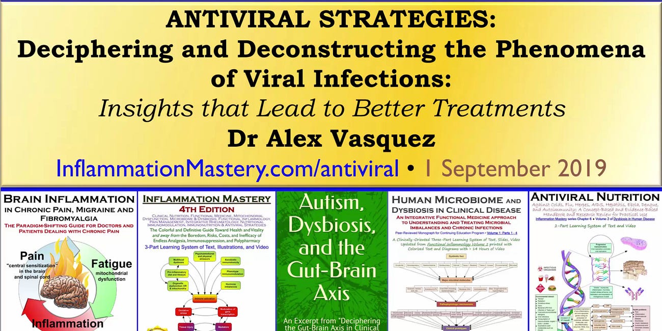 ANTIVIRAL STRATEGIES VIDEO: Functional Infectology, Microbiology, Infectious Disease 2019 ReIntroduction and Overview