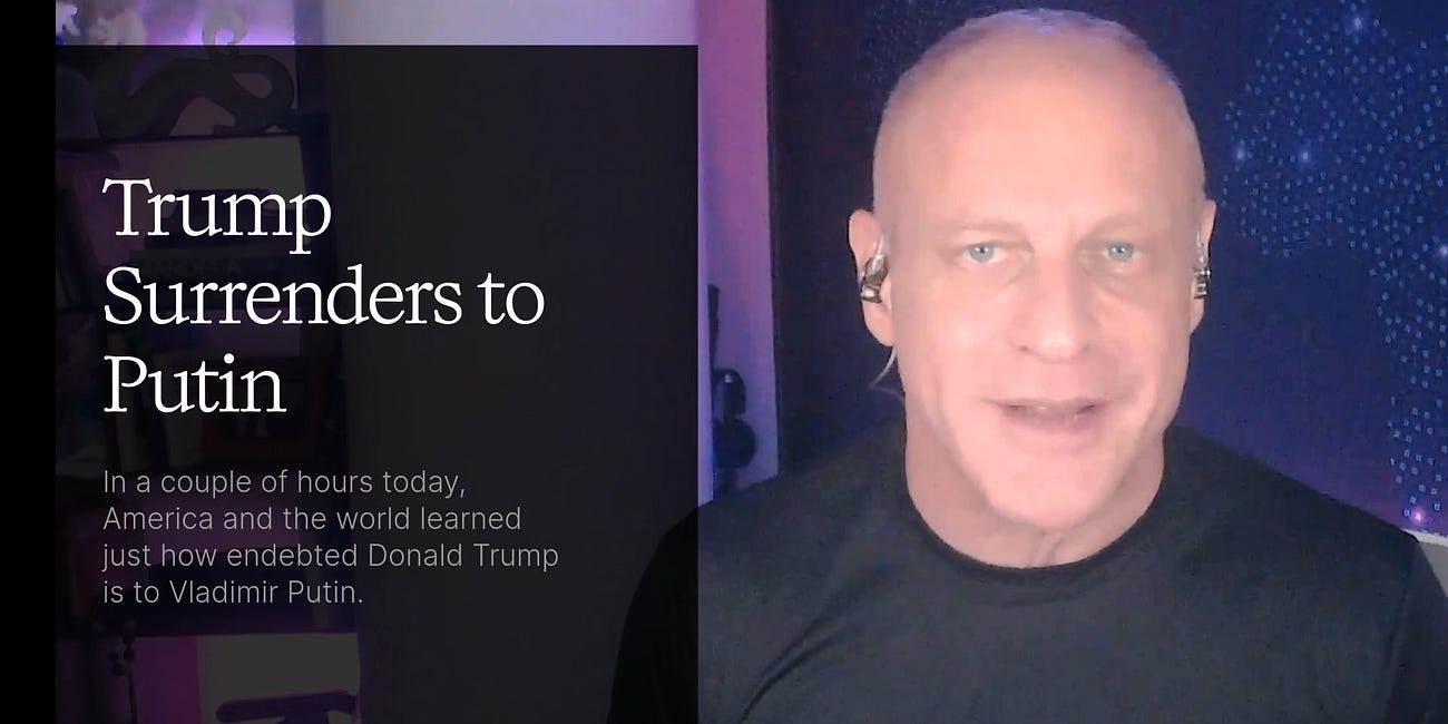 Trump Surrenders To Putin: From Putin Call to Crypto Profits
