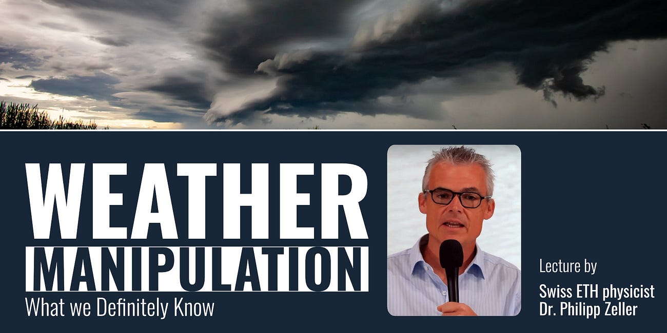 Weather Manipulation: What we Definitely Know 