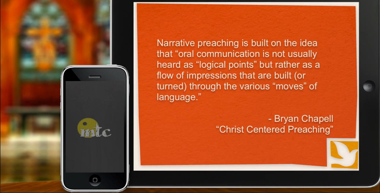 The Narrative Method of Preaching