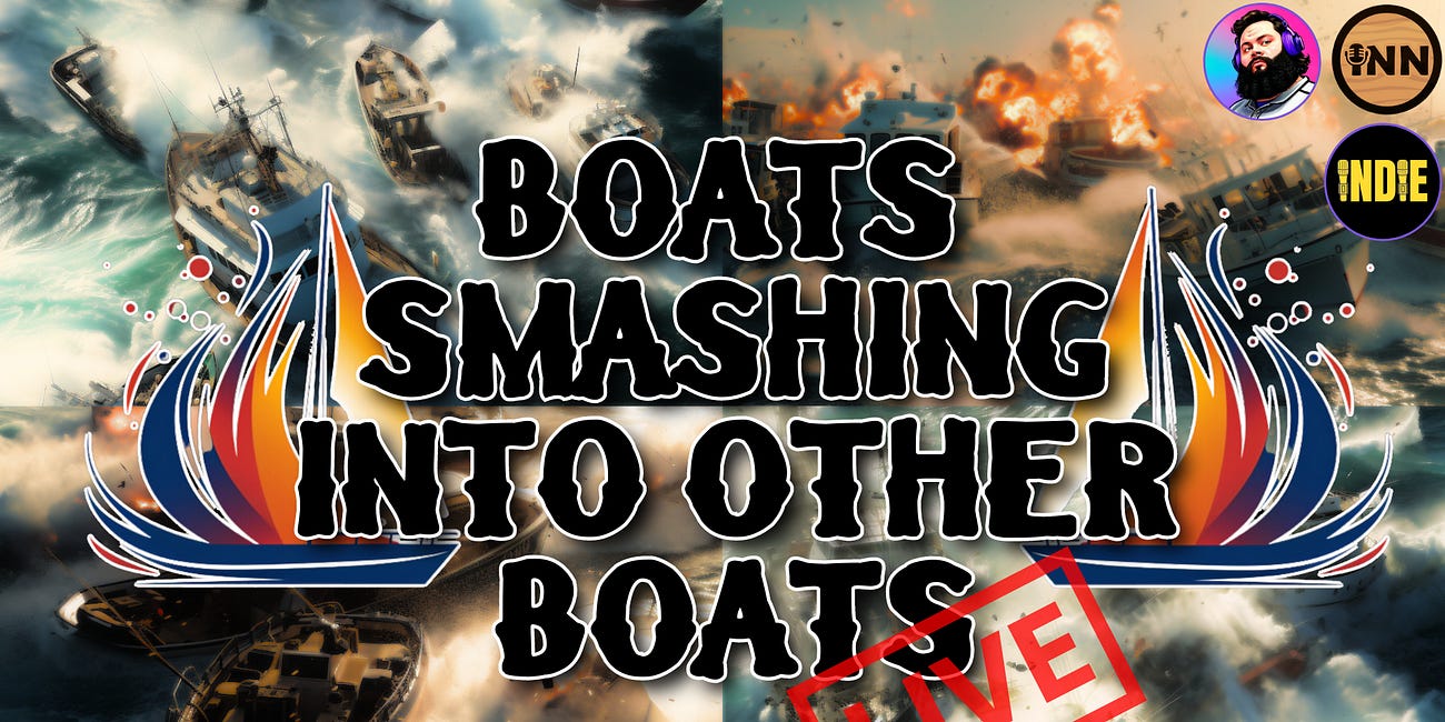 Boats Smashing Into Other Boats | a react show