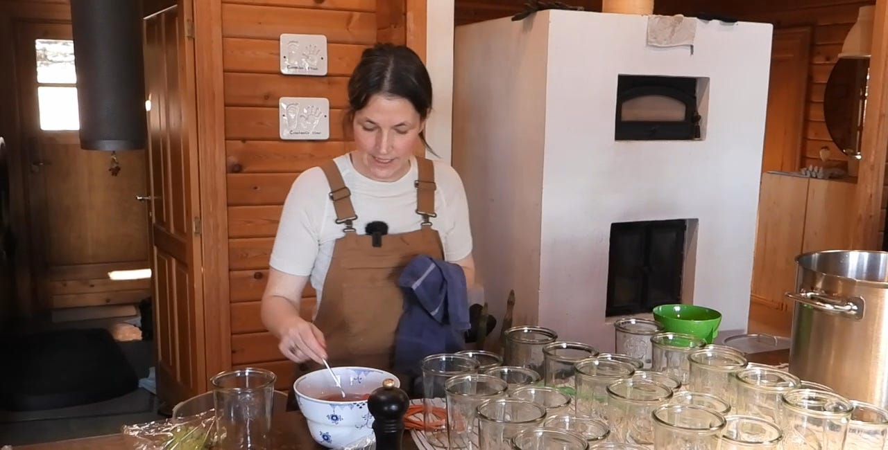 #3 Trykhenkogning - klargøring af WECK glas og påfyldning