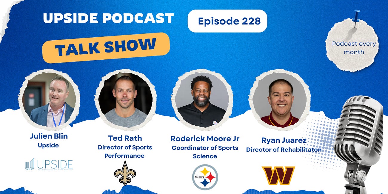 🔥Upside NFL Group Chat with Ted Rath (New Orleans Saints), Roderick Moore Jr (Pittsburgh Steelers), Ryan Juarez (Washington Commanders)
