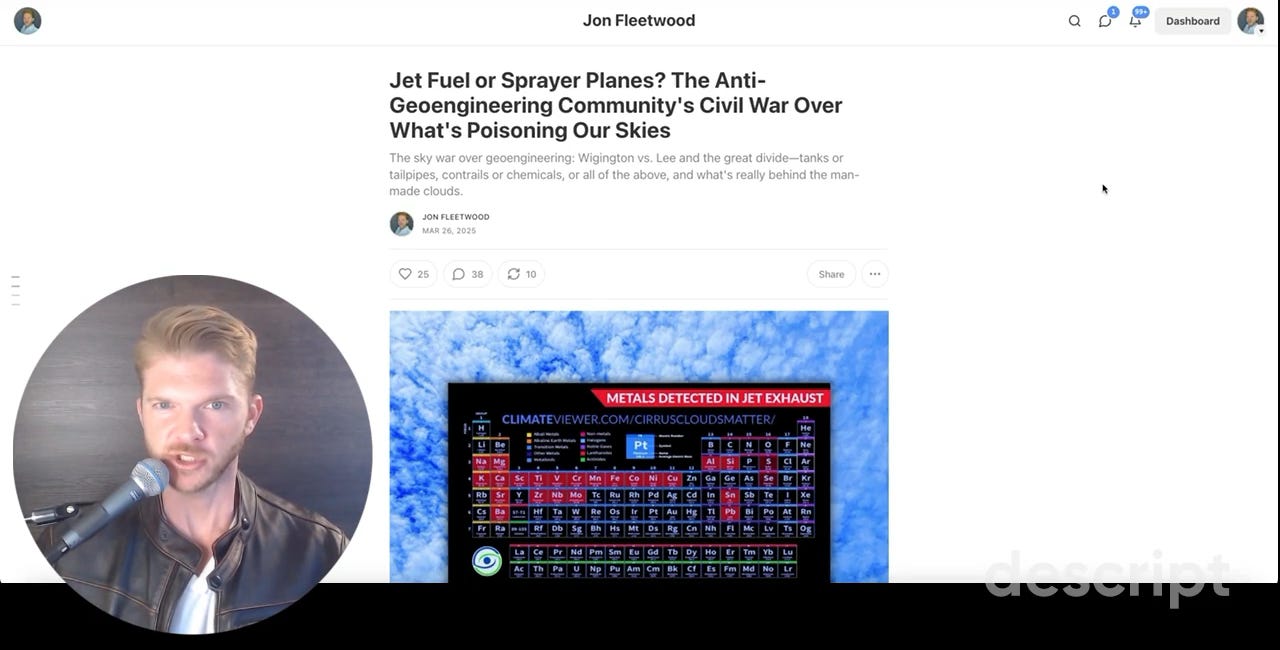 [VIDEO] Jet Fuel or Sprayer Planes? The Anti-Geoengineering Community's Civil War Over What's Poisoning Our Skies
