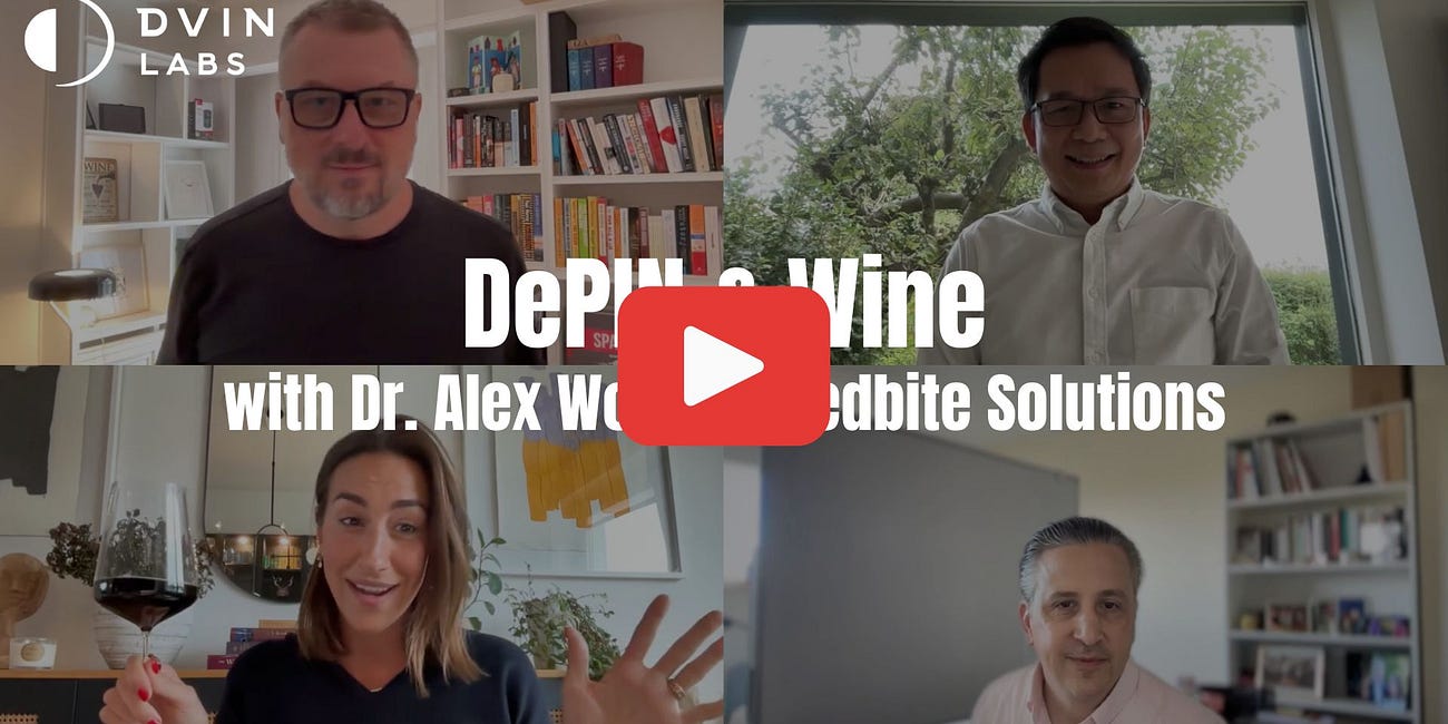 🎙️ DePIN & Wine with Dr. Alex Wong of Redbite Solutions 