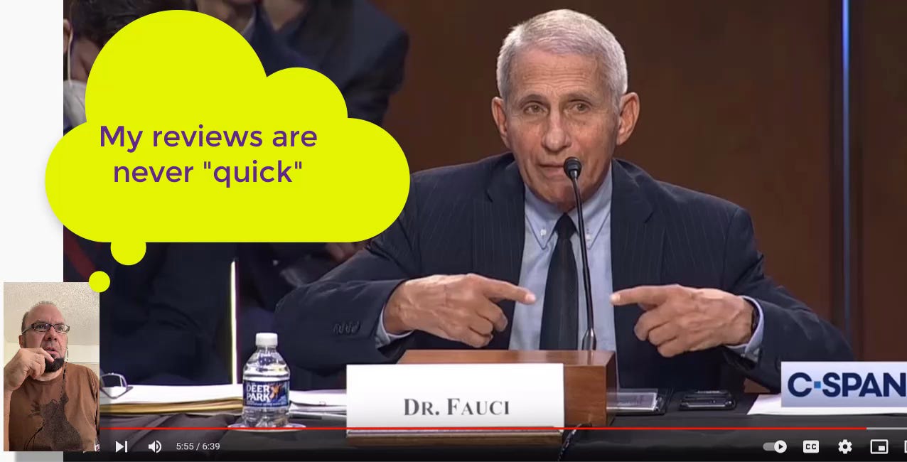 Today (April 4, 2025) VIMEO deleted my entire video archive of 14 years because I criticized Anthony Fauci's nonsense propagandist interview in NEW YORK TIMES from 2 years ago (April 2023) 