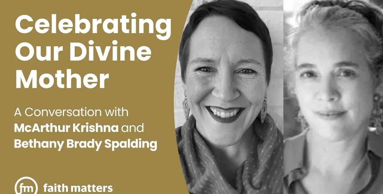 McArthur Krishna and Bethany Brady Spalding: Celebrating Our Divine Mother