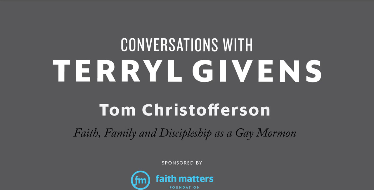 A Gay Mormon's Approach To Faith, Family, and Discipleship - An Interview With Tom Christofferson