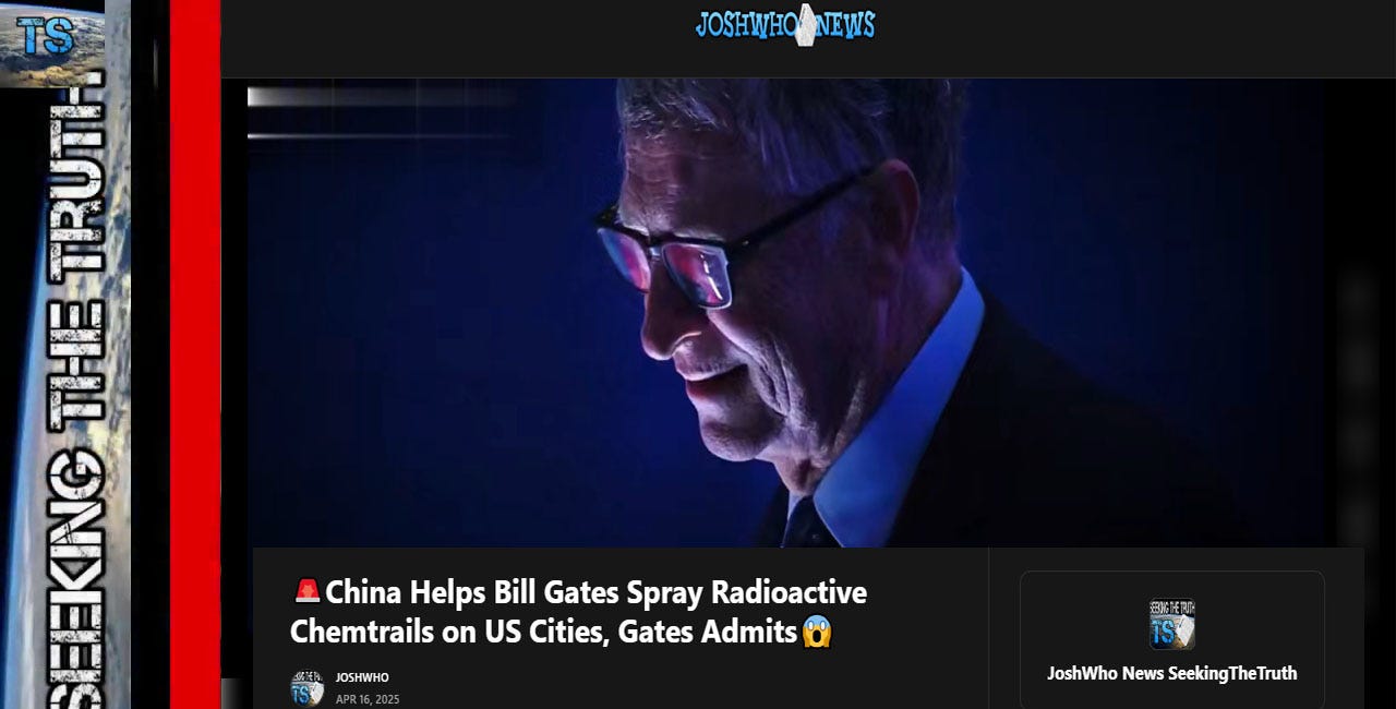 🚨Bill Gates Spraying Radioactive Chemtrails on US Cities helped by China‼️