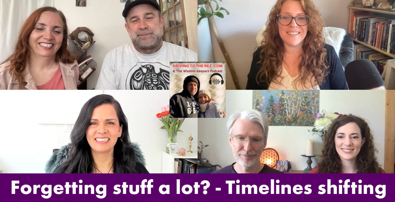 Forgetting stuff a lot? - Timelines shifting