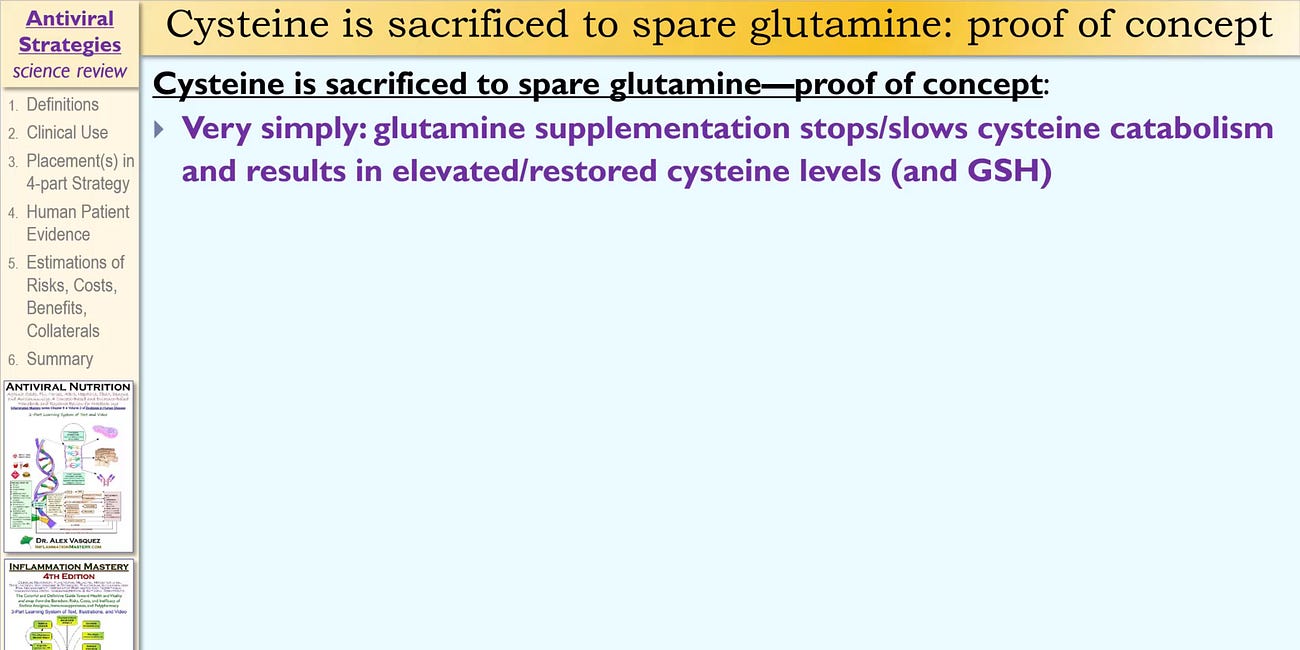 Did you know about the interactions among acetylcysteine/NAC with glycine and glutamine?