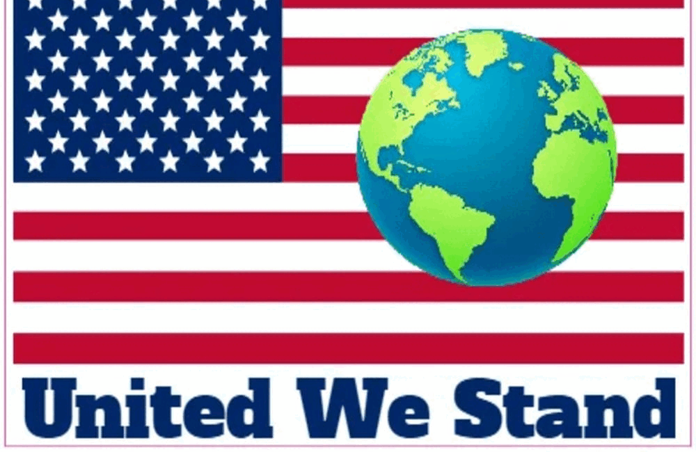 The parable of, "America will always stand"