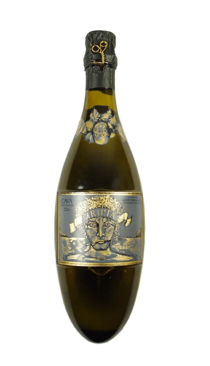 Kripta Brut Nature Cava Gran Reserva, Torello Mata Kripta Brut Nature Cava Gran Reserva, Torello Mata