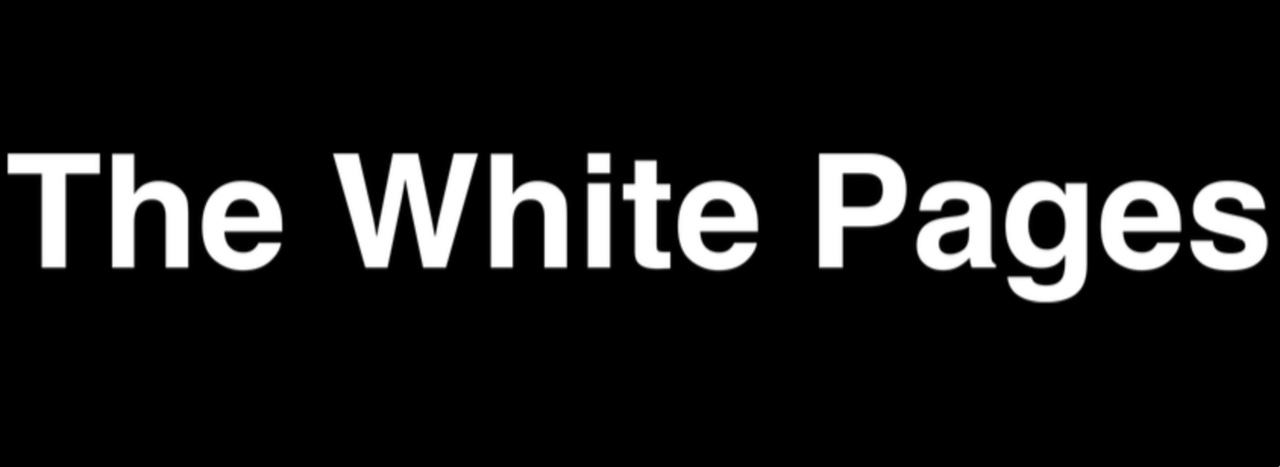 The White Pages
