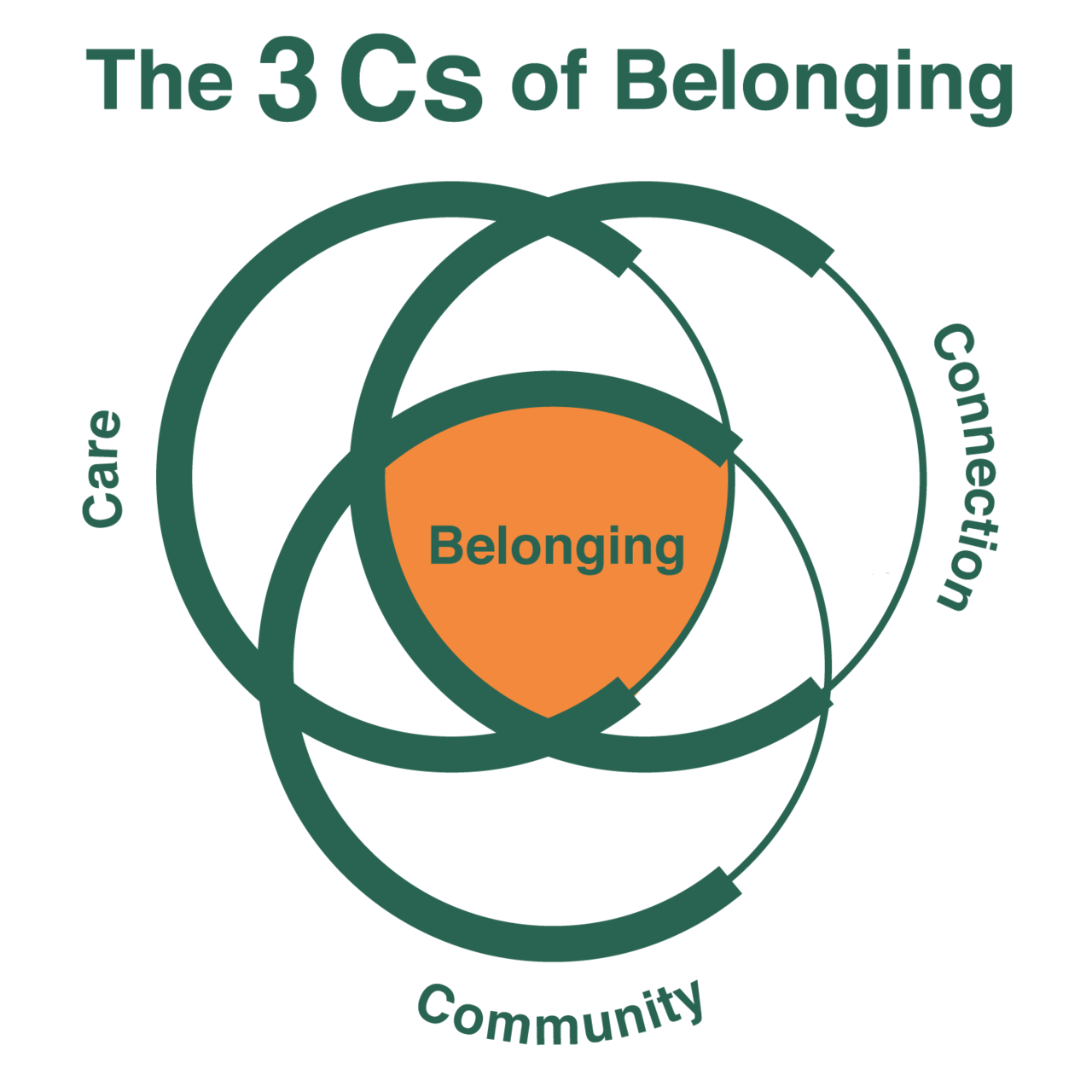 The 3 Cs of Belonging: Care, Connection, and Community