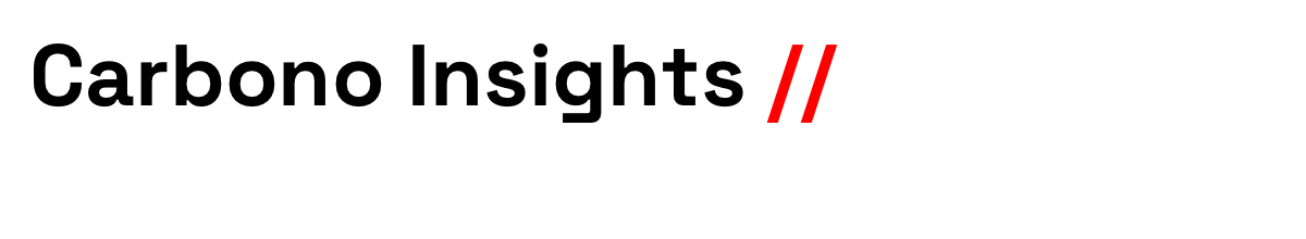 Carbono Insights en español