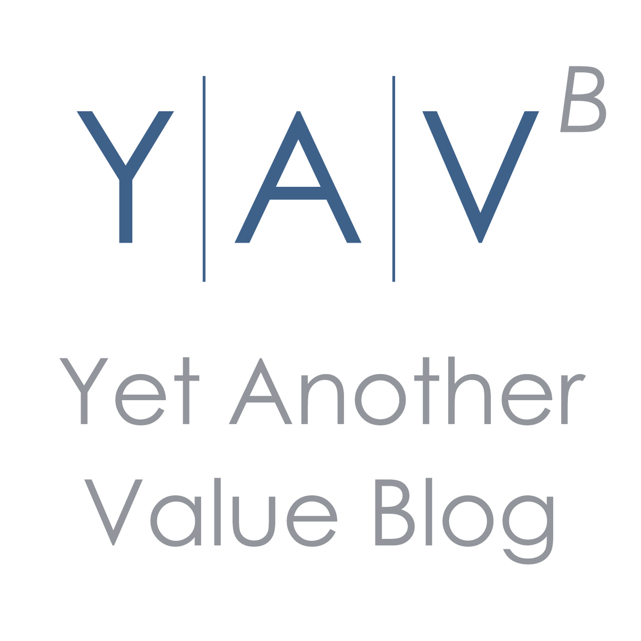 Yet Another Value Blog