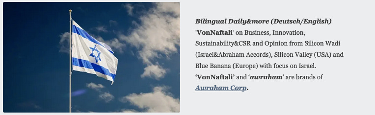 FREE E-Letter Business Israel&Abraham Accords by VonNaftali
