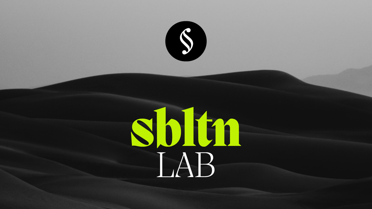 SBLTN Lab Notes