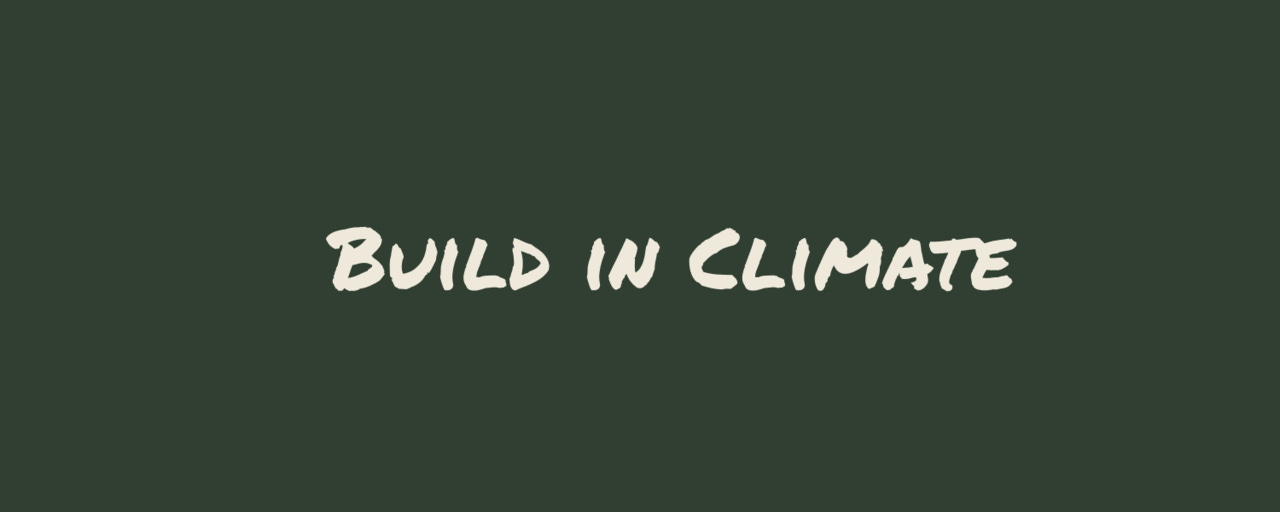 Build in Climate