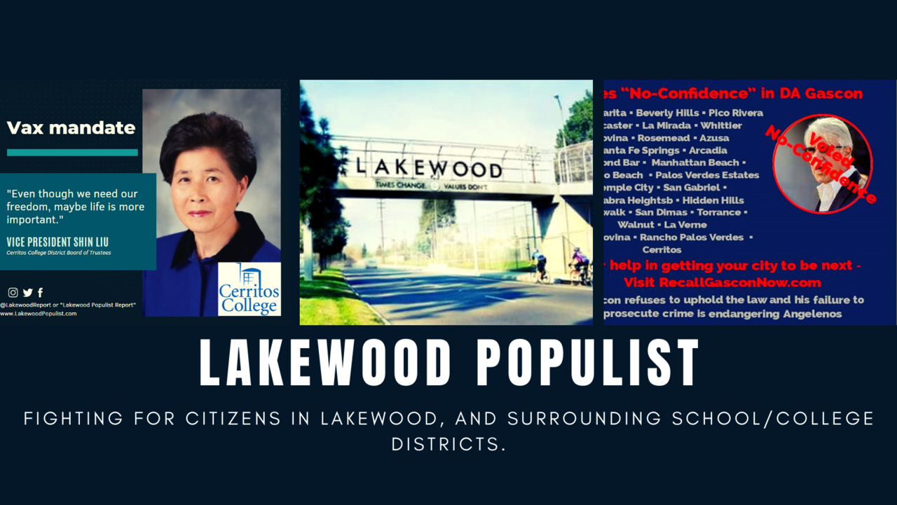 Lakewood Populist Report