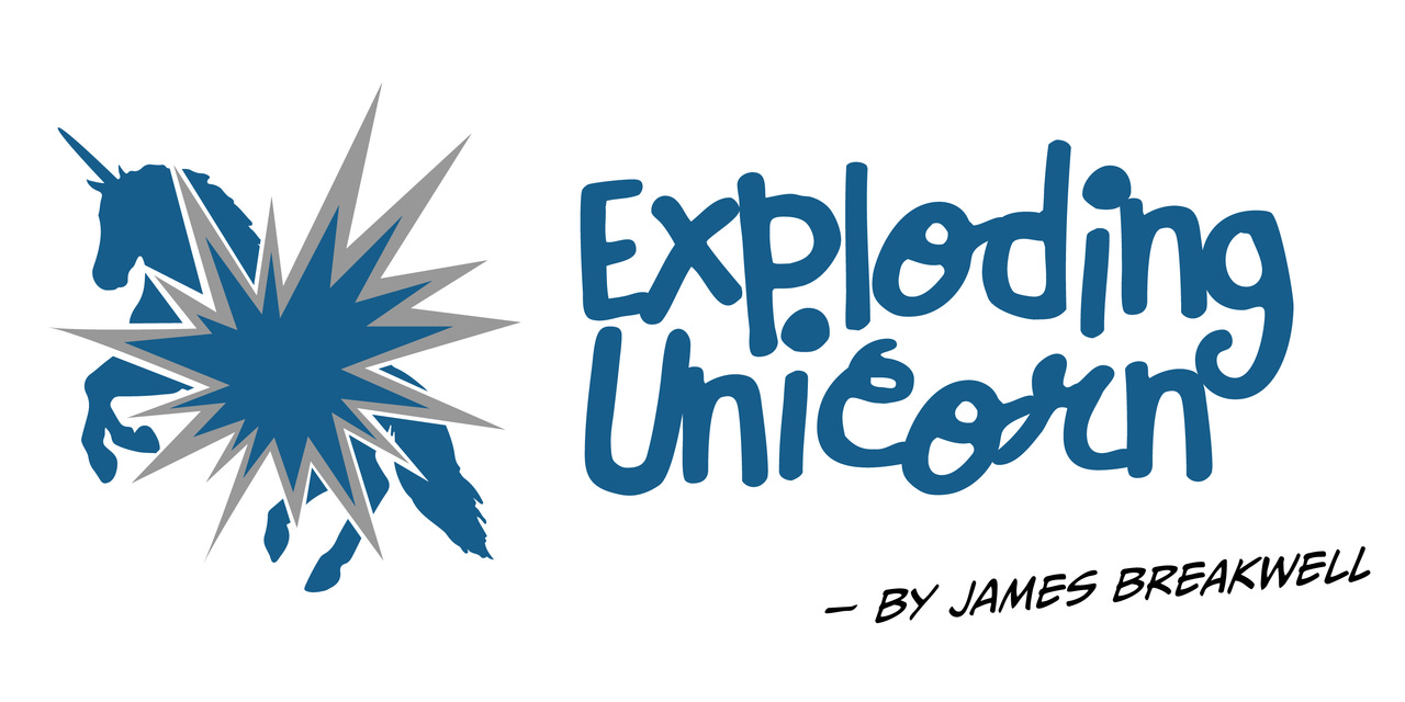 Exploding Unicorn by James Breakwell