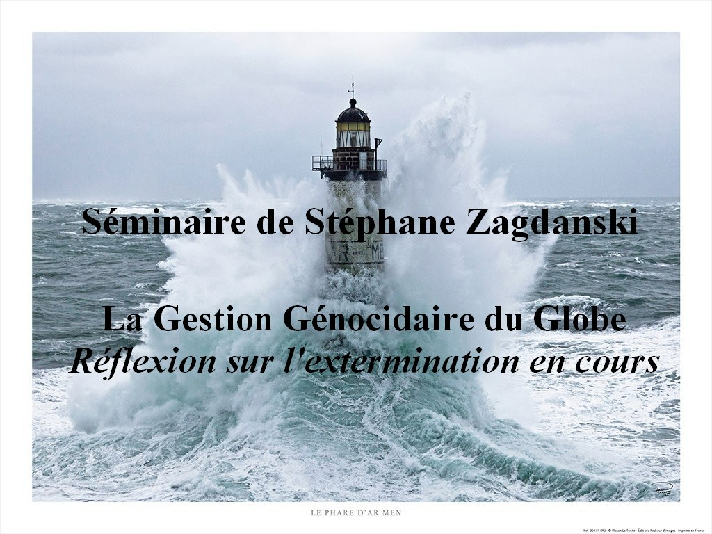 Le Séminaire de Stéphane Zagdanski noir sur blanc